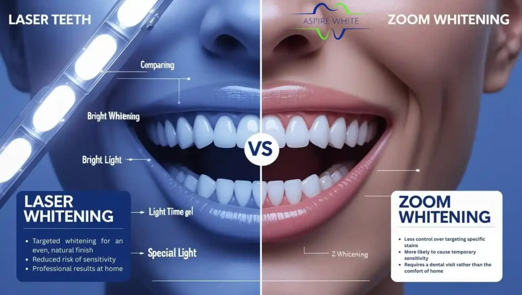 Laser Teeth Whitening vs. Zoom Whitening Plymouth